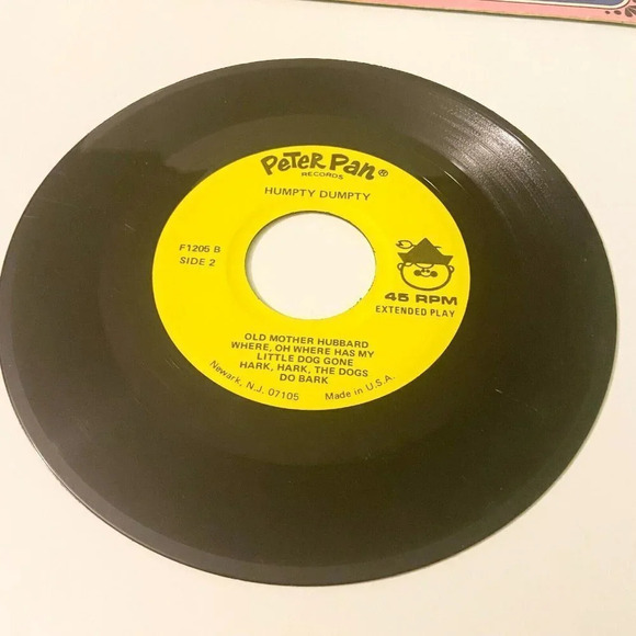 Vintage Peter Pan Records Humpty Dumpty Record 45 rpm Extended Play - Picture 9 of 12